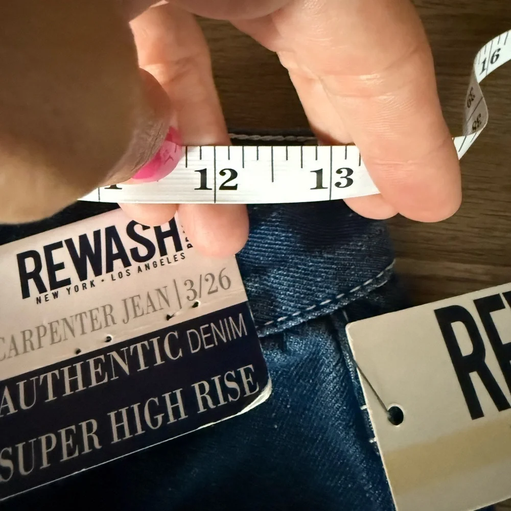 Rewash Carpenter Denim jeans • NWT • Women’s size 3/26